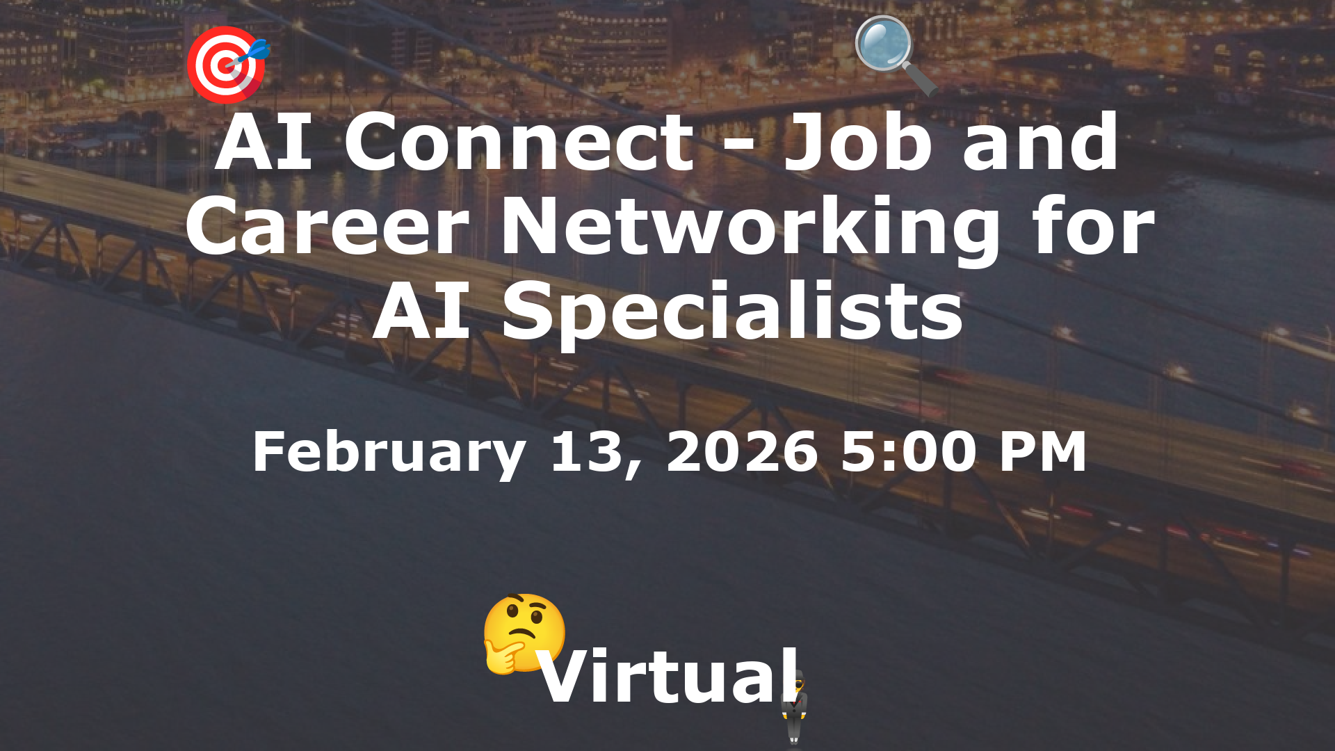 AI Connect - Job and Career Networking for AI Specialists event image
